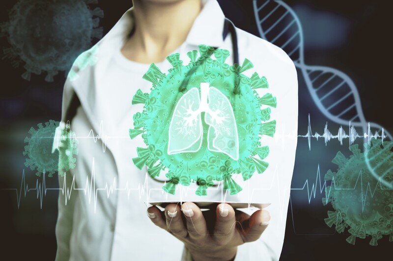 Doctor With Holographic Lungs And Virus Diagram 2026 09 22 09 20 16 Utc